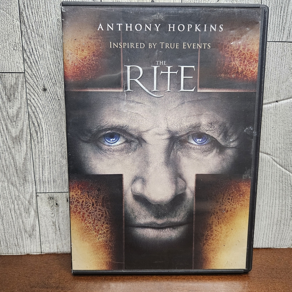 The Rite DVD Anthony Hopkins Inspired By True Events Horror Scary